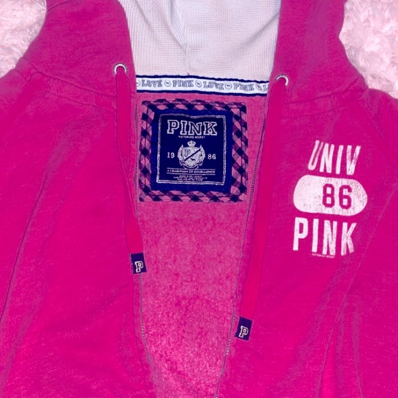 VS PINK 2010 Vintage Zip Up Hoodie - Picture 4 of 8